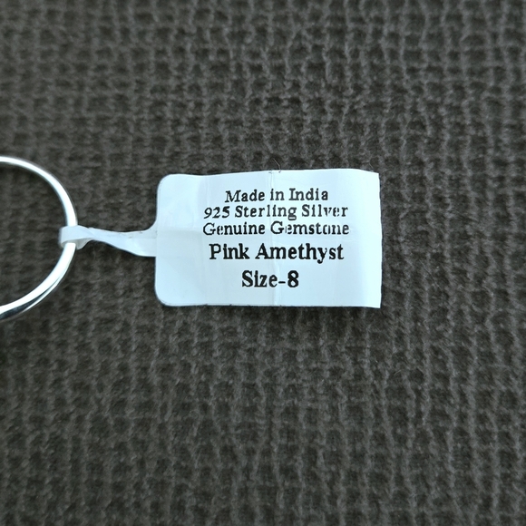 Shivam Pink🩷 Amethyst Ring💍 - NWT - Picture 7 of 16